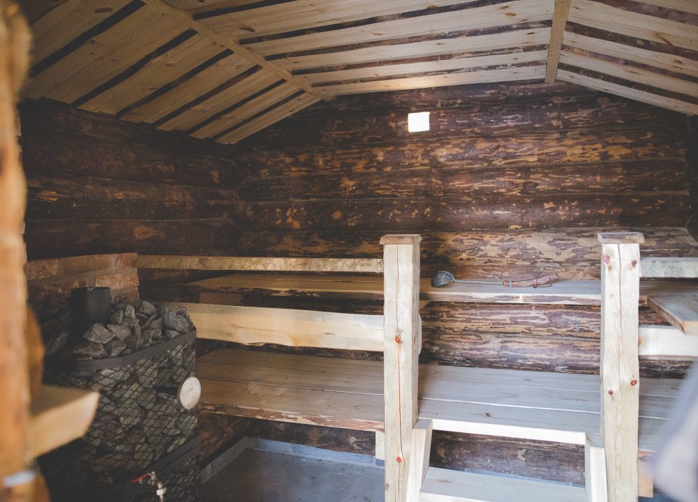 Hirsinen sauna